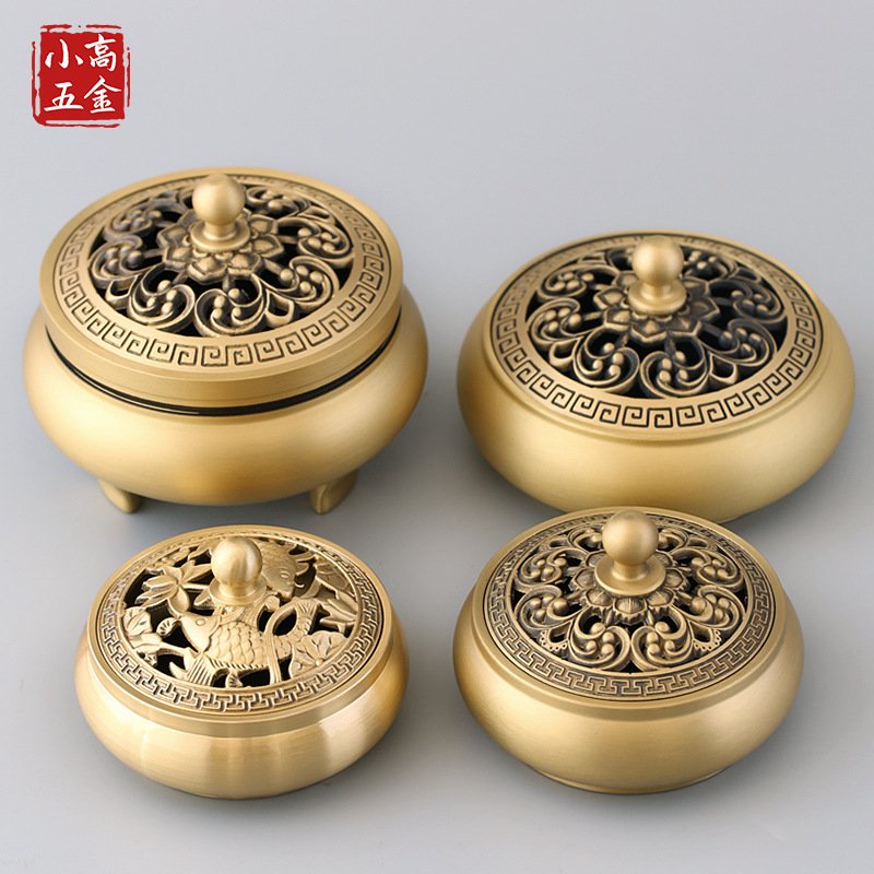 纯铜小香炉（供佛款） 2