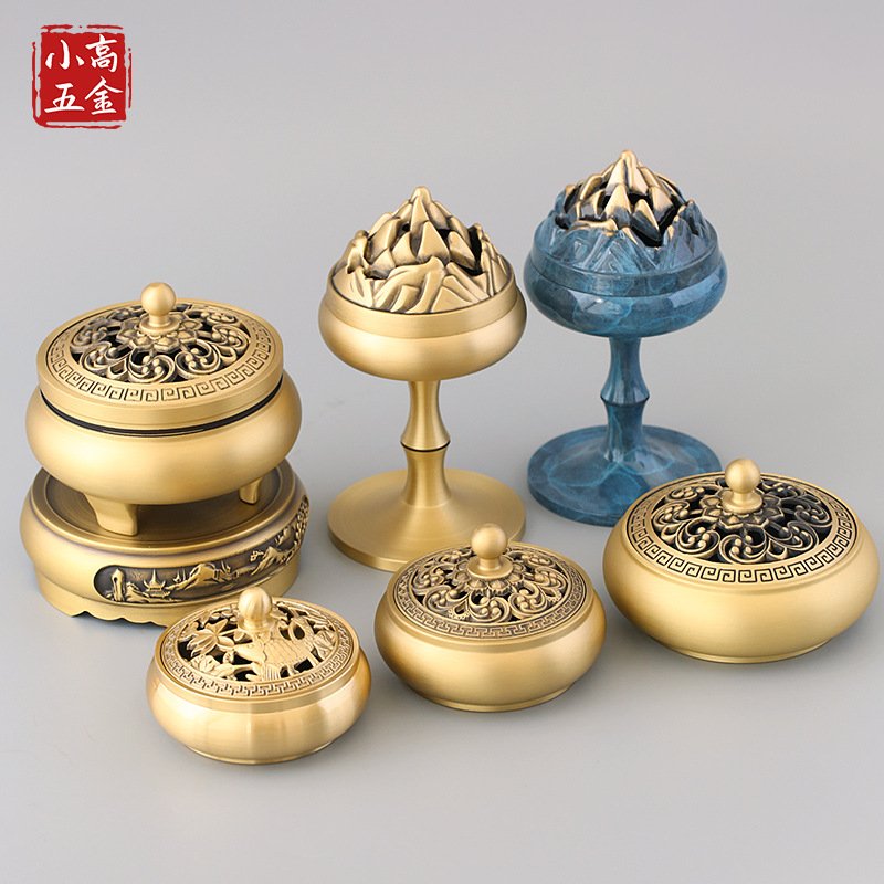 纯铜小香炉（供佛款） 3