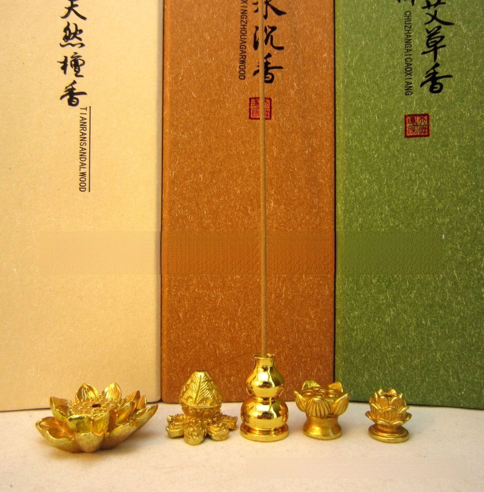 黄铜香插香座（便携款） 详情图3