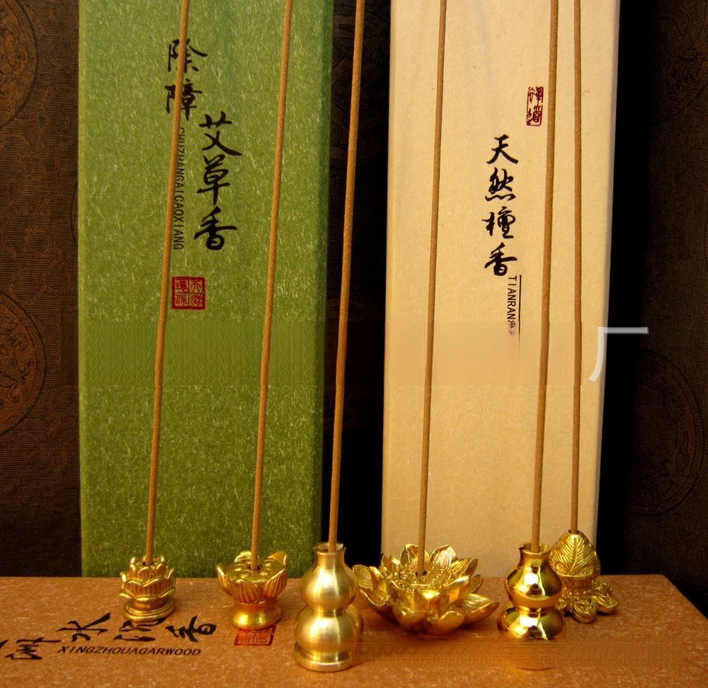 黄铜香插香座（便携款） 详情图5