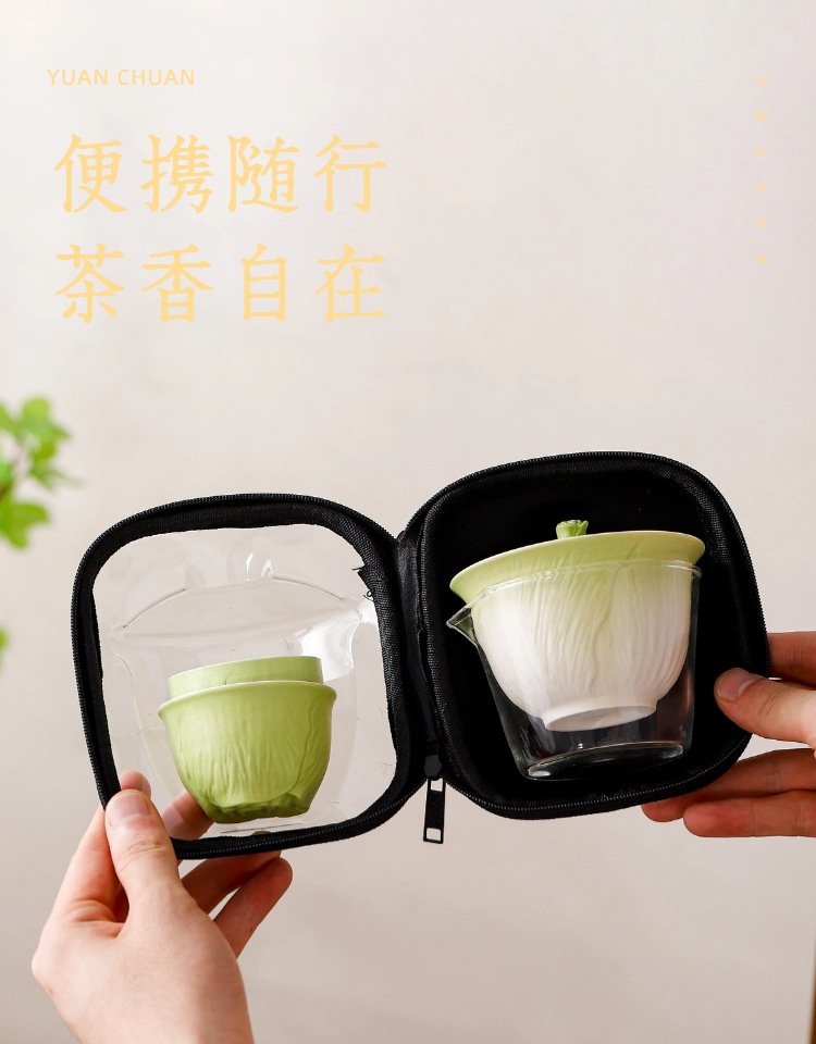 便携旅行茶具套装(一壶两杯) 详情图4