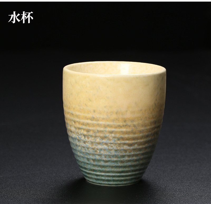 粗陶柴烧主人杯 详情图4