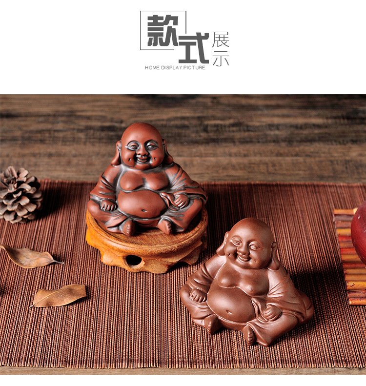 紫砂弥勒茶宠·笑口常开 详情图6