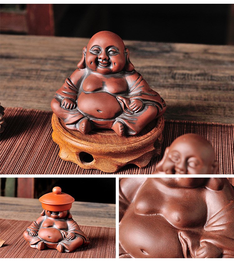 紫砂弥勒茶宠·笑口常开 详情图8