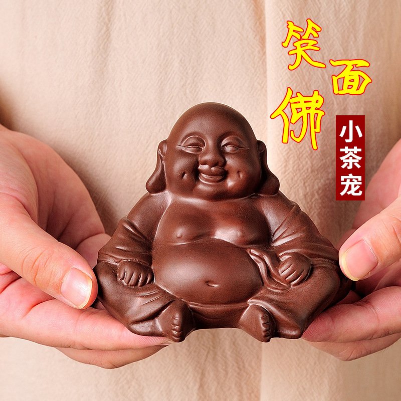紫砂弥勒茶宠·笑口常开 3
