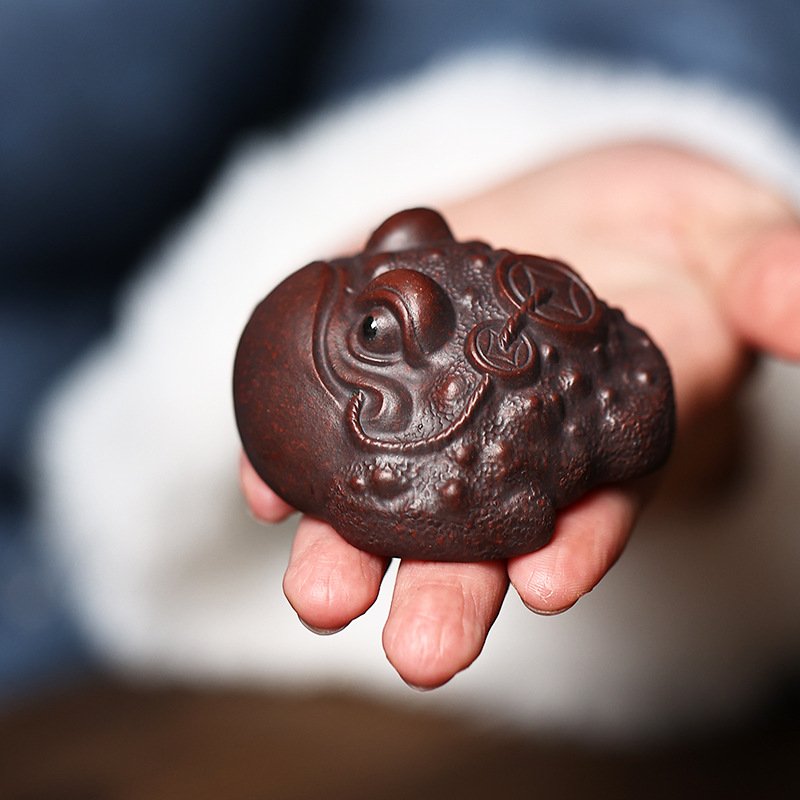 紫砂金蟾茶宠·招财进宝 2