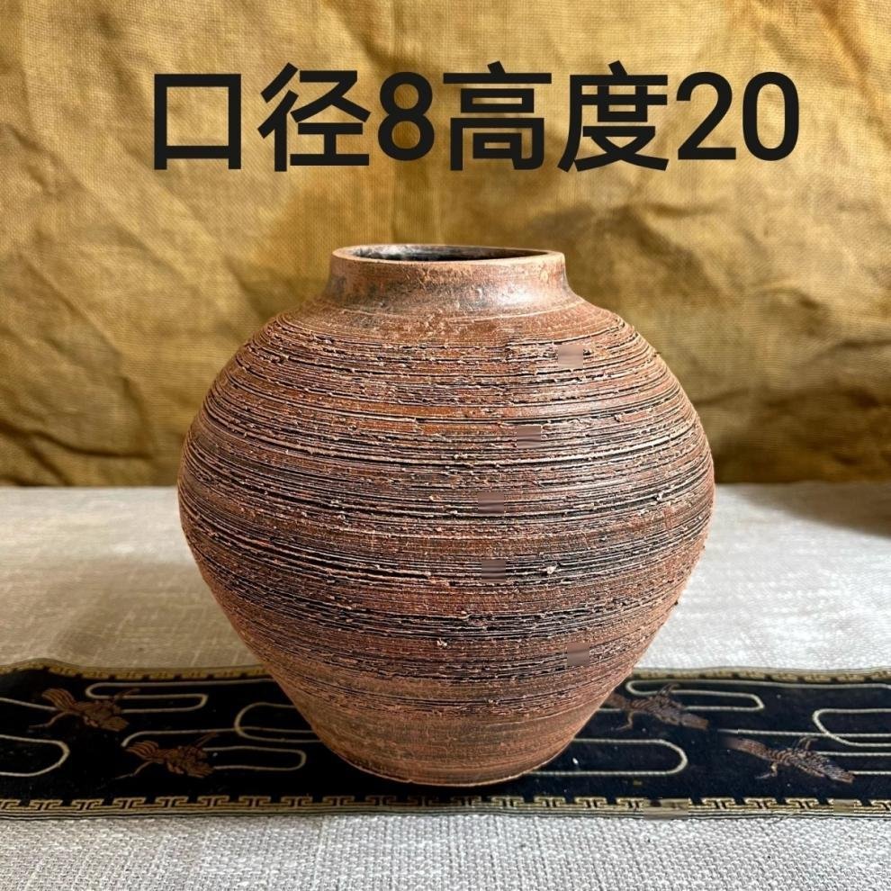 粗陶禅意花器（手捏瓶） 详情图4