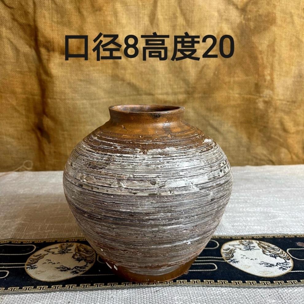 粗陶禅意花器（手捏瓶） 详情图5