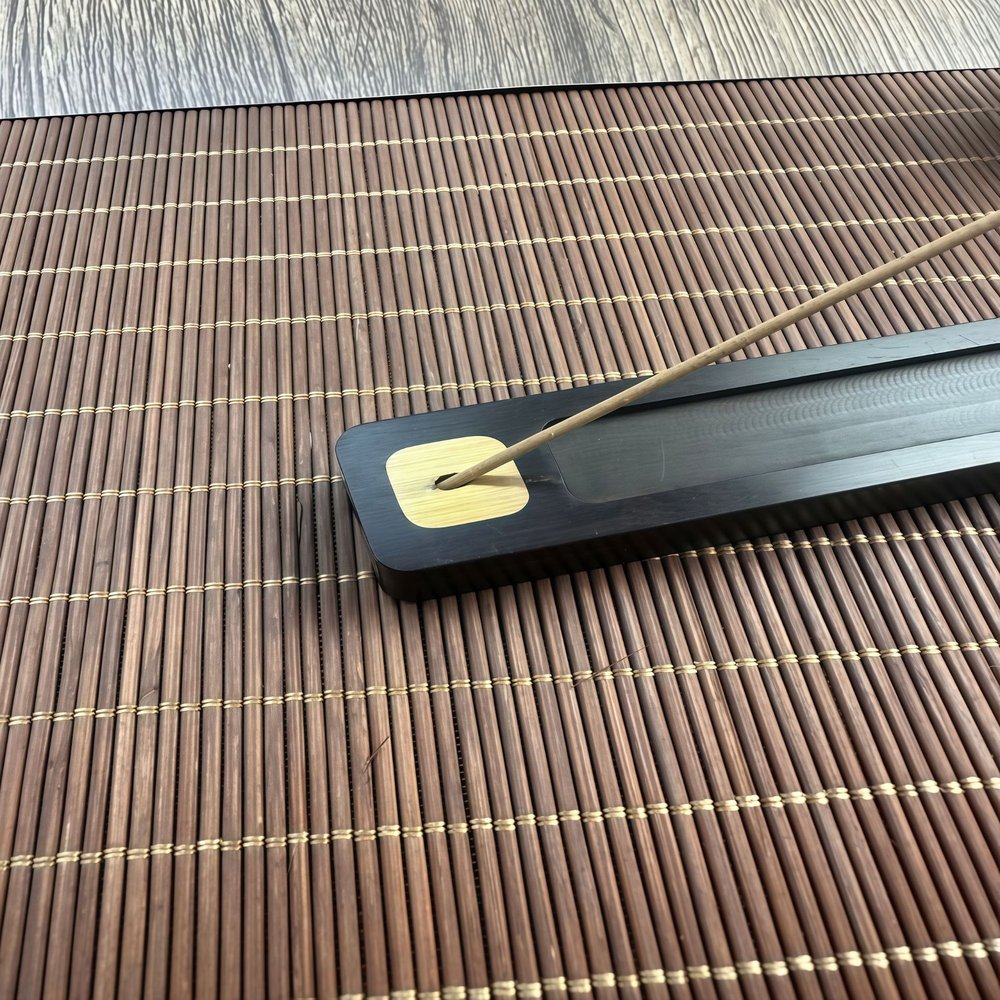 檀木黄铜香插镇纸（卧香款） 详情图6