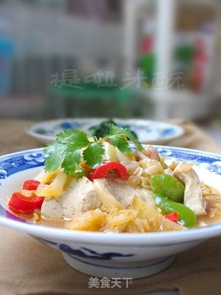 让你吃得热热火火舒舒服服——大白菜煎豆腐