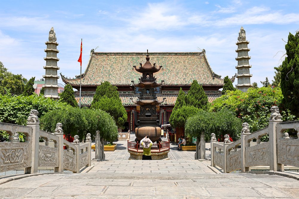 河南大相国寺实景照片